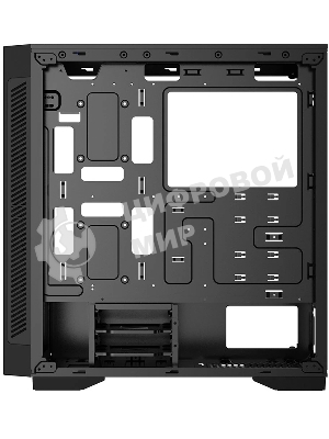 Компьютерный корпус MidiTower Deepcool MATREXX 55 V3 без БП, бок.окно, черный, EATX (DP-ATX-MATREXX55V3)