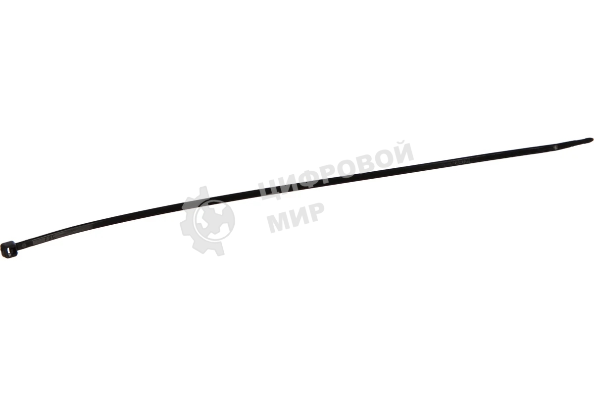 Нейлоновые стяжки Fortisflex КСС 3х200 мм черный 100 штук