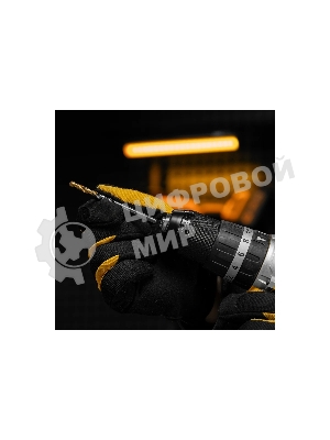 Сверло спиральное по металлу Denzel 5 x 86мм, Р6М5, Golden Tip