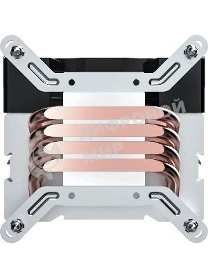 Устройство охлаждения(кулер) Digma D-CPC130-PWM1 Soc-AM5/AM4/1151/1200/1700 черный 4-pin Al+Cu 130W OEM