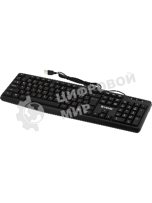 Клавиатура проводная Defender Concept HB-164, USB, черный