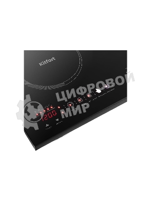 Электрическая плитка Kitfort KT-105 черный (настольная)