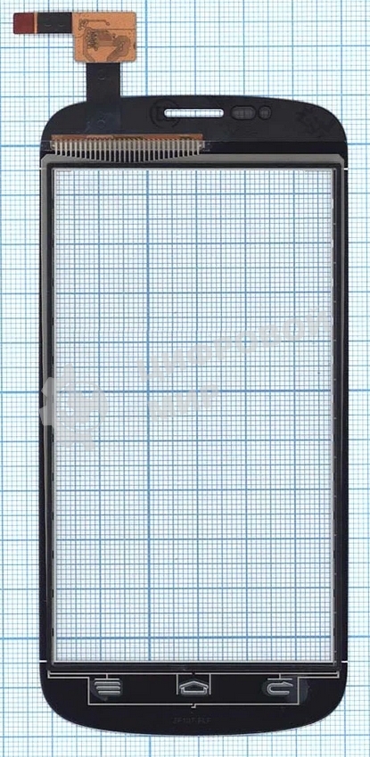 Сенсорное стекло (тачскрин) для ZTE V829, белое