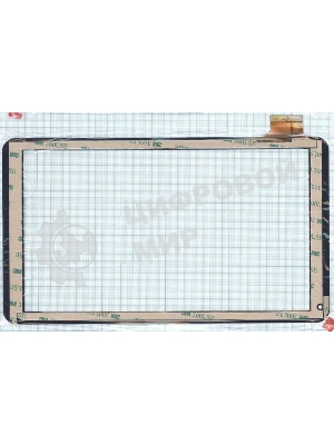 Сенсорное стекло (тачскрин) FM102201KA, черное