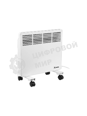 Конвектор электрический MTX КМ-1000.1 белый, 1000 Вт, 15 м2, термостат