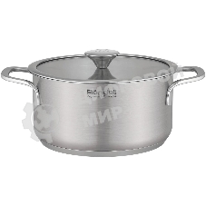 Кастрюля Rondell Modern RDS-1746, 2л, 18см, с крышкой, стальной