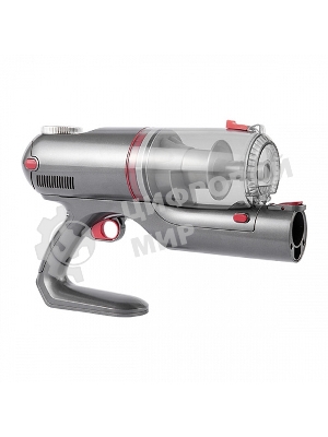 Пылесос вертикальный BQ VCA0102H серый/синий, питание от аккумулятора, 50 Вт, уборка сухая, пылесборник 0,45 л, работа от АКБ max 45 мин.