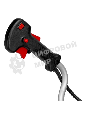 Триммер бензиновый Сибртех БКС-1300, 25 см3, 1,3 л.с., неразъемная штанга, состоит из 2 частей