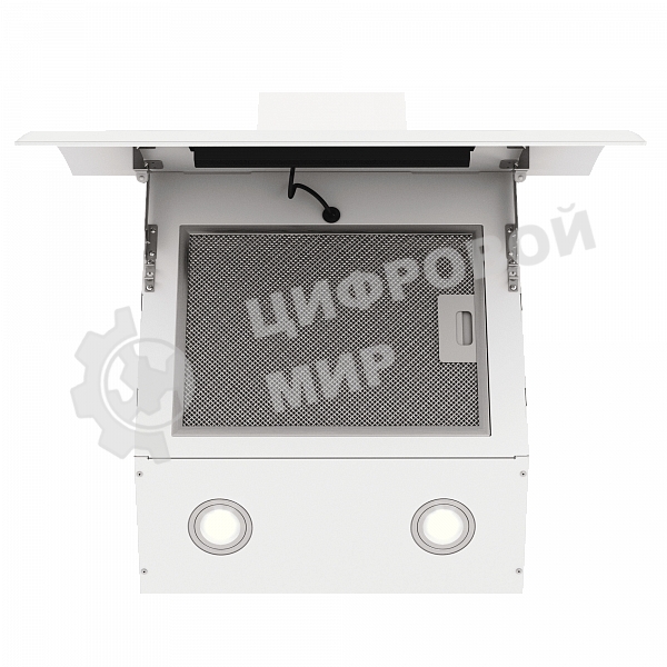 Вытяжка каминная Elikor Wave WH 60 белый, 60 см, 750 куб. м/ч, 56 дБ