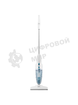 Пылесос вертикальный BBK BV2511 белый/голубой, питание от сети, 110 Вт, уборка сухая, пылесборник 0.8 л