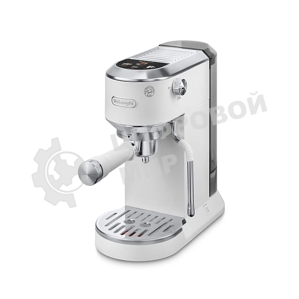 Кофеварка рожковая DeLonghi EC890.WI белый, молотый, 1,1 л, 1450 Вт, 15 бар