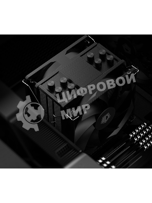 Кулер для процессора ID-COOLING SE-214-XT PLUS черный 120мм алюминий/медь 1800rpm 35.2db 4-pin 200W 150мм