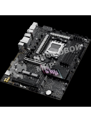 Материнская плата ASUS ROG STRIX B850-E GAMING WIFI, AM5, AMD B850, 4xDDR5, 4xSATA, 5xM.2, 1xPCI-E 5.0 x16, 1xPCI-E 4.0 x16, 1xRealtek 5Gb Ethernet, 1xUSB-C 4, 1xUSB-C 20Gbps, 6xUSB-A 10Gbps, 4xUSB-A 2.0, 3x3.5 мм, 7.1, ATX