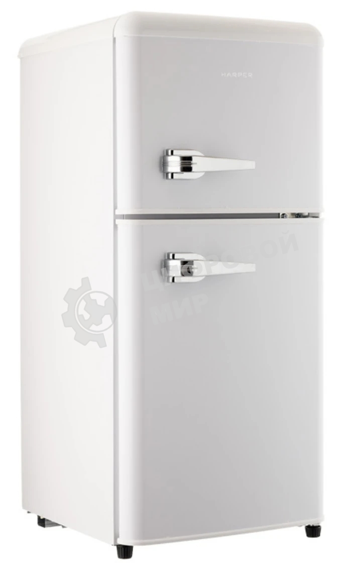 Холодильник Harper HRF-T120M белый двухкамерный 80/38л морозилка сверху