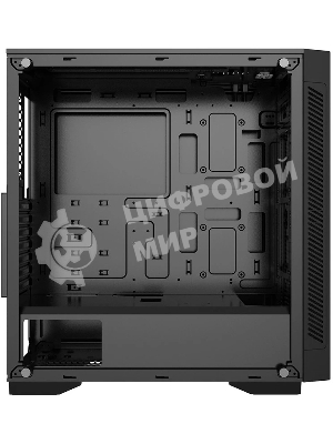 Компьютерный корпус MidiTower Deepcool MATREXX 55 V3 без БП, бок.окно, черный, EATX (DP-ATX-MATREXX55V3)