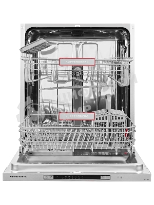 Встраиваемая посудомоечная машина Kuppersberg GSM 6072, серебристый, 59.8 см, 12 компл., 49 дБ, класс A++