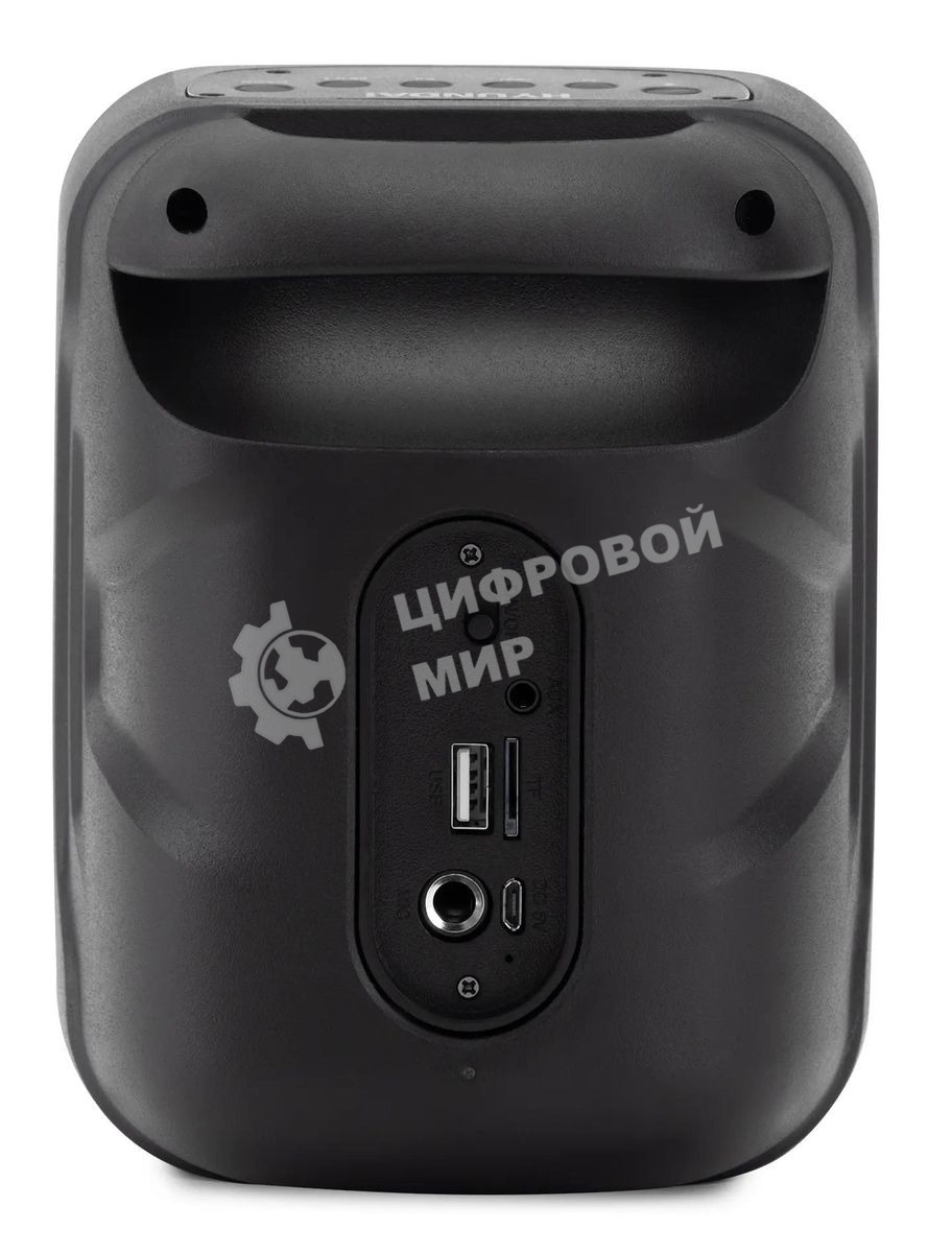 Портативная колонка Hyundai H-PS1005 черный 20 Вт 1.0 BT 10м 1800mAh