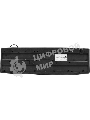 Клавиатура проводная Defender Concept HB-164, USB, черный