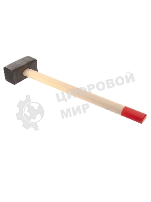 Кувалда Сибртех 8000 г, кованая головка, деревянная рукоятка 750 мм