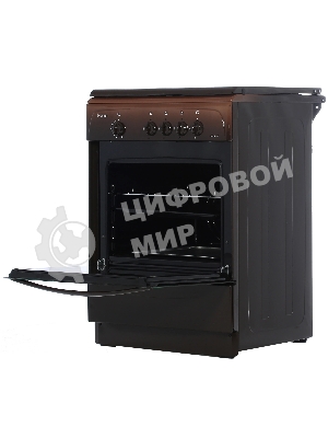 Плита газовая Gefest ПГ 1200-С7 К89 коричневый, конфорок 4 шт, духовка 63 л, 60 см x 85 см x 60 см