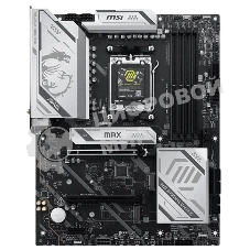 Материнская плата MSI MAG X870E GAMING MAX WIFI, AM5, AMD X870E, 4xDDR5, 4xSATA, 3xM.2, 2xPCIe 5.0 x16, 1xPCIe 4.0 x4, 1xPCIe 3.0 x1, 1xHDMI, 1x 5Gb LAN, 4xUSB 2.0, 4xUSB 3.2 Gen1, 2xUSB 3.2 Gen2, 2xUSB Type-C, 6x3.5 мм, 7.1, ATX