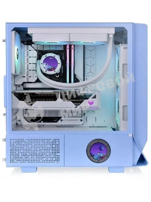 Компьютерный корпус Thermaltake Ceres 350 MX голубой без БП E-ATX 2x140мм 2xUSB 3.0 audio bott PSU