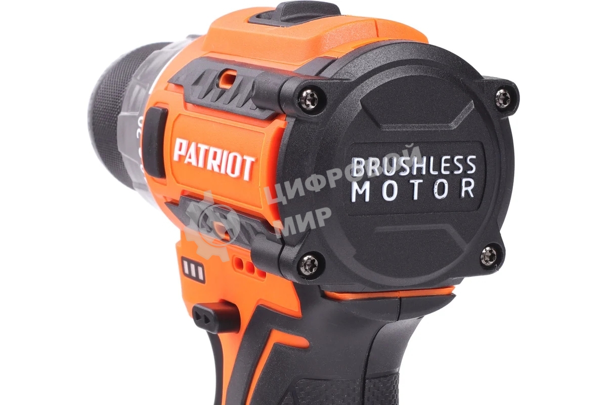 Дрель-шуруповерт Patriot BR 467, Аккумуляторная, 16,8В, 2 АКБ, Кейс