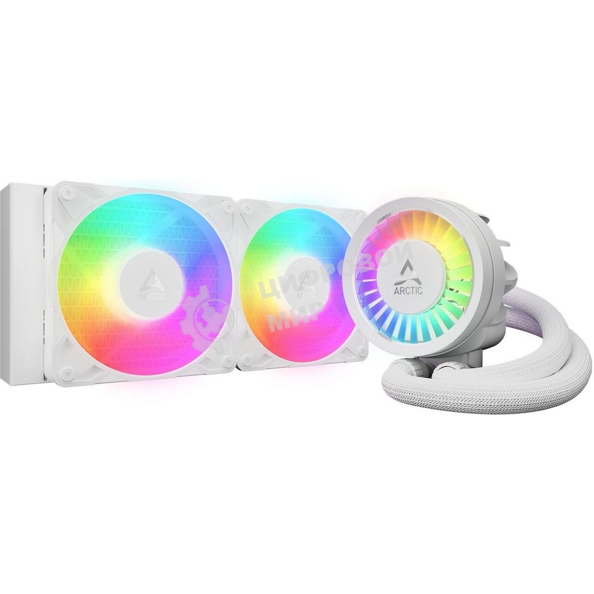 Система жидкостного охлаждения Cooling Arctic Liquid Freezer III Pro 240 A-RGb белый Multi Compatible All-In-One CPU Water Cooler