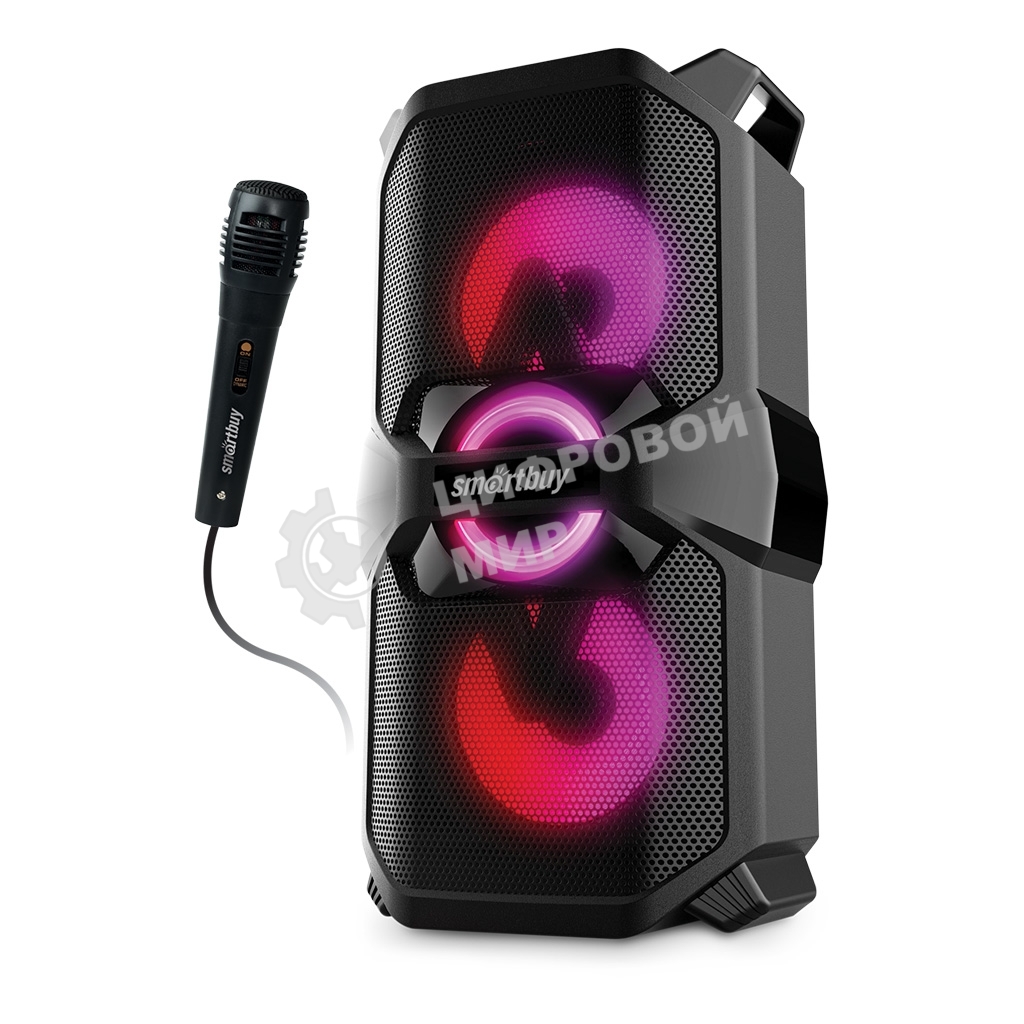 Акустическая система Smartbuy STARSHIP, 32Вт, Bluetooth, MP3, FM, RGb, TWS, 3600 мАч, микрофон