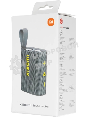 Колонка портативная Xiaomi Sound Pocket S28H-GL серый 5W 1.0 BT 25м 1000mAh (QBH4378GL)