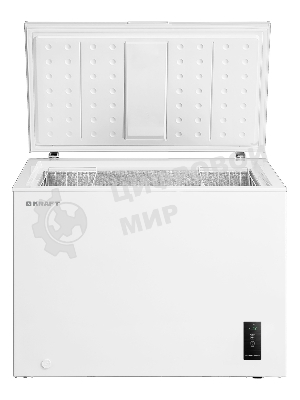 Морозильный ларь Kraft BD(W)-300BL, белый, 280л