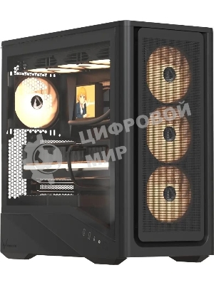 Компьютерный корпус AeroCool/Formula Air Power G9 DUO черный без БП ATX 5x120мм 3x140мм 2xUSB3.0 1xUSB3.1 audio bott PSU