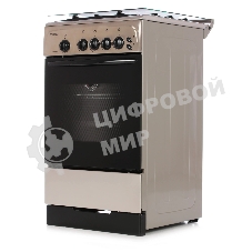 Плита газовая Gefest ПГ 3200-06 К62 серебристый, конфорок 4 шт, духовка 42 л, 50 см x 85 см x 57 см