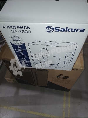 (Распродажа) Аэрогриль Sakura SA-7690 4л 60мин таймер
