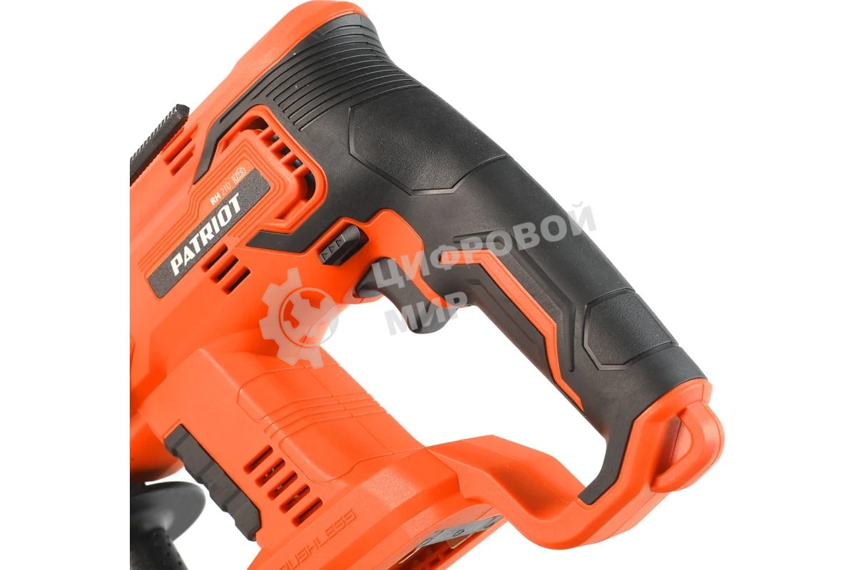 Перфоратор Аккумуляторный Бесщеточный Patriot RH 210Li UES, 1,7Дж, 0-1400об/мин., 0-4500уд/мин. (без аккумулятора и зарядного устройства)