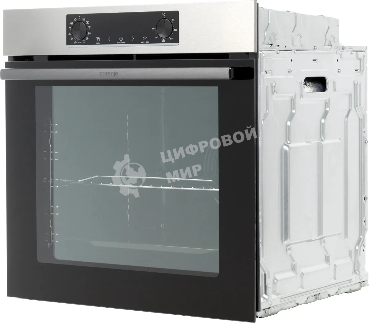 Встраиваемая электрическая духовка 60 см Gorenje BOB6737E01X