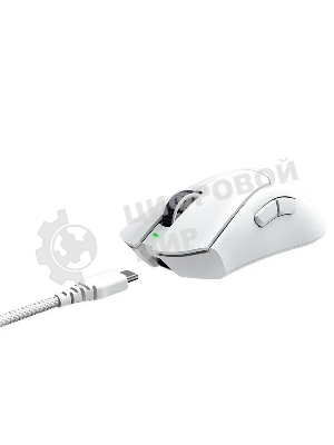 Мышь беспроводная/проводная Razer DeathAdder V3 Pro белый, 30000 dpi, радиоканал, USB, кнопки - 5