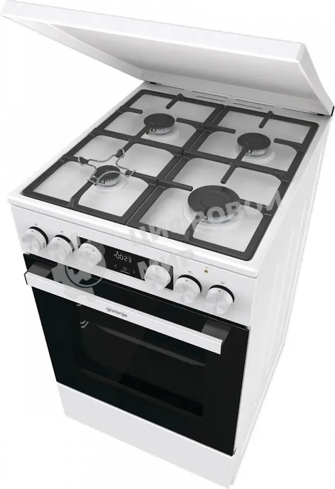 Плита комбинированная Gorenje GK5C42WF-B белый, конфорок 4 газовых, духовка 70 л, 50 см x 85 см x 59.4 см