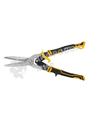 Ножницы по металлу Denzel, 315мм, прямой проходной рез,сталь-CrMo, трехкомп.рук-ки