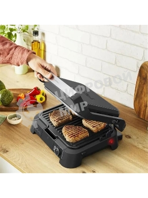 Электрогриль Tefal GC520DE0, черный/серебристый 1510002834