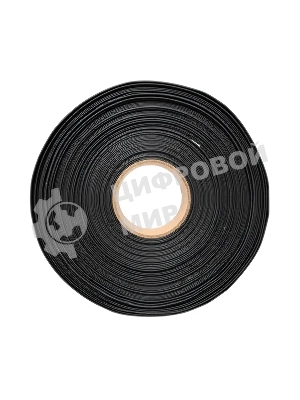 Трубка термоусаживаемая ТУТ нг 50/25 черная рулон EKF PROxima