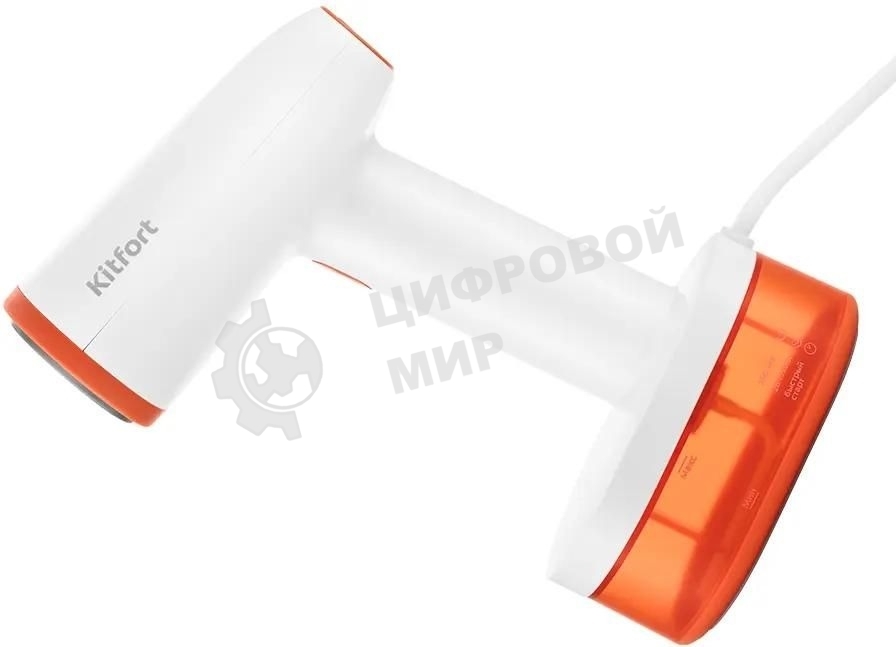 Отпариватель Kitfort КТ-984-4 оранжевый, 1600 Вт, 28 г/мин, 0,25 л