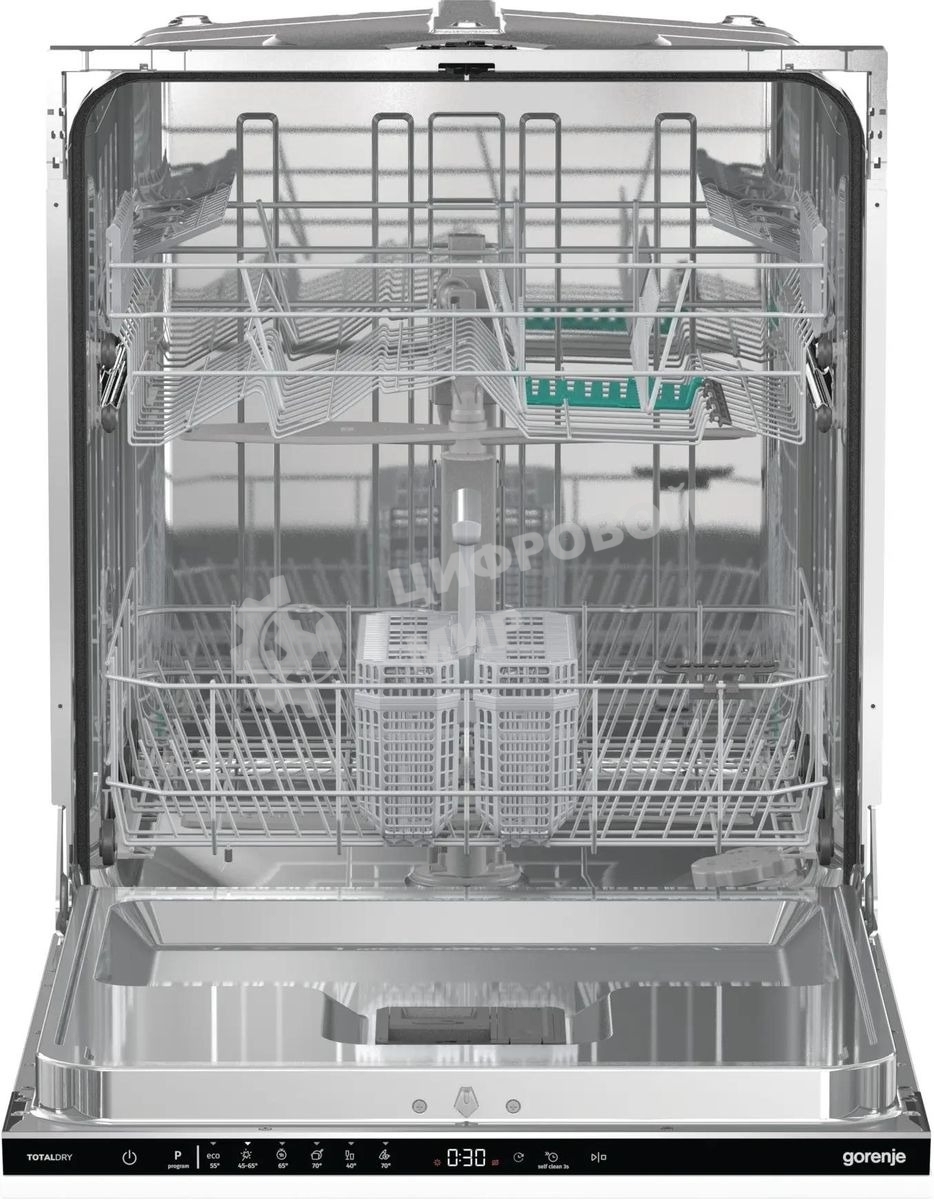 Встраиваемая посудомоечная машина Gorenje GV642D90, черный, 59.8 см, 14 компл., 45 дБ, класс A+++