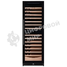 Винный шкаф Libhof SMD-110 черный, 318 л, 2 отсека, 110 бут., класс A
