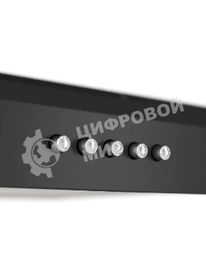 Вытяжка подвесная Elikor Eco ONE 50 BK чёрный, 50 см, 400 м³/ч, 51 дБ