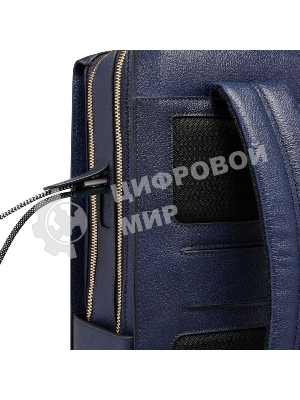 Рюкзак женский Piquadro Patricia CA6839W140BM/BLU темно-синий кожа
