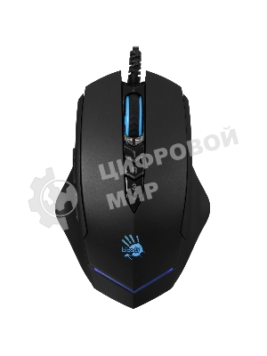 Мышь проводная A4Tech Bloody V8M Max черный, 12000 dpi, USB, кнопки - 10