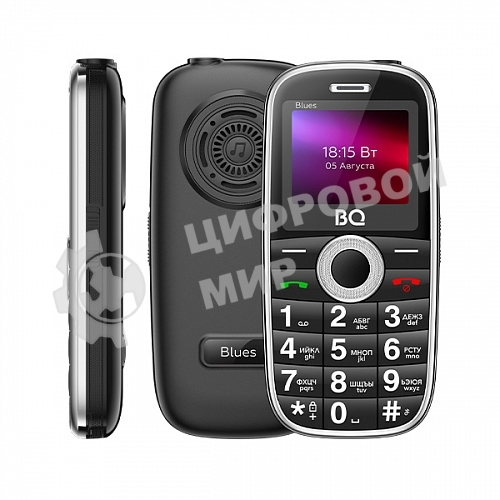 Мобильный телефон BQ 1867 Blues черный