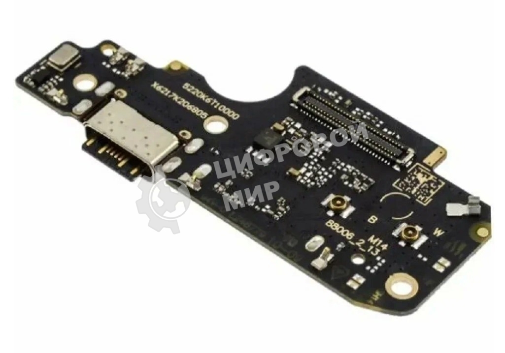 Шлейф с разъемом зарядки для Xiaomi Redmi Note 12 Pro 4G