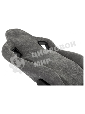 Кресло Zombie Ghost Fabric серый, ткань, 120 кг, механизм качания